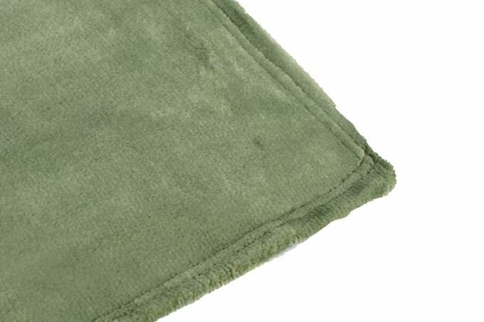 Ardesto Flannel blanket, 160x200cm, 100% polyester, green