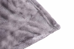 Плед Ardesto Embossed, 200х220см, 100% полиэстер, серый