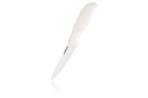 Ніж керамічний універсальний Ardesto Fresh, 10см, кераміка, пластик, білий