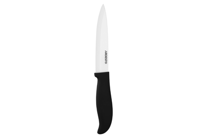 Нож керамический слайсерный Ardesto Fresh, 12.5см, керамика, пластик, черный