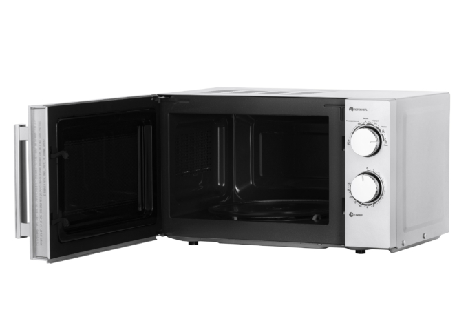 Microwave oven ARDESTO, 20L, mechanical control, 800W, handle opening, silver