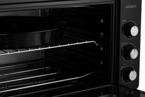 Electric oven ARDESTO, 45L, 1600W, mech., convection, double glass, black