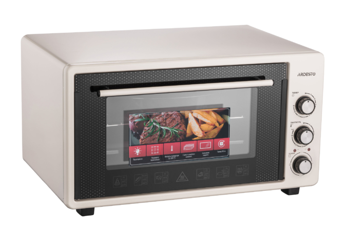 Electric oven ARDESTO, 45L, 1600W, mech., beige