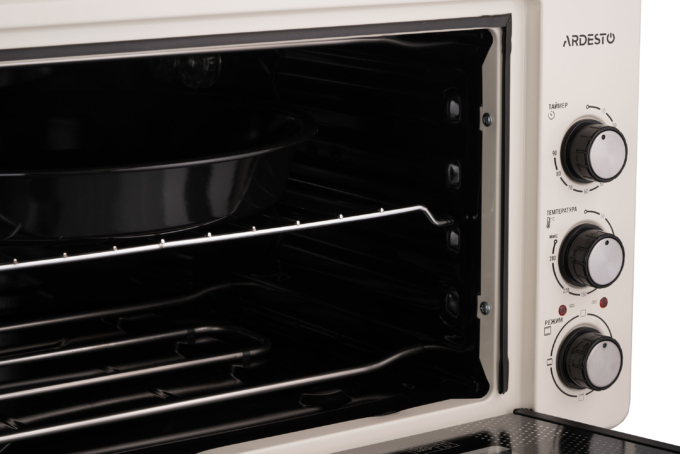 Electric oven ARDESTO, 45L, 1600W, mech., beige