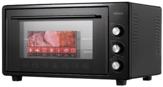 Electric oven ARDESTO, 50L, 1600W, mech., rotisserie, black