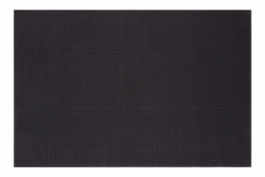 Ardesto Serving mat Black, 30х45cm, PVC, rectangular, black