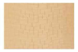 Килимок сервірувальний Ardesto, 30х45см, ПВХ, прямокутна, бежевий