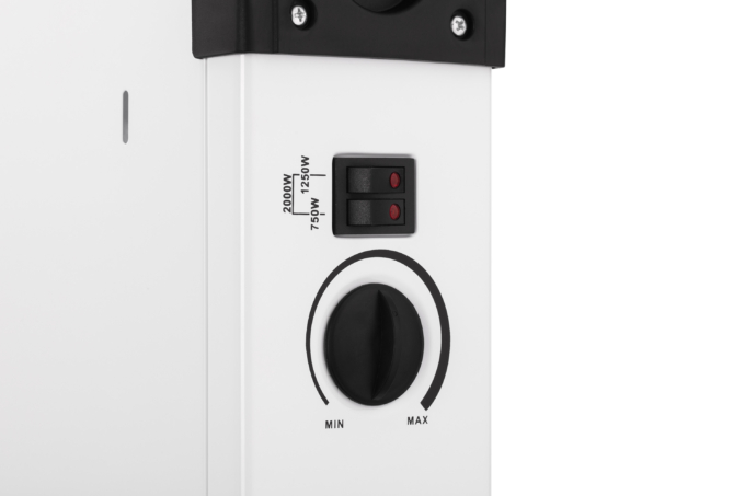 Конвектор ARDESTO, 2000Вт, мех. упр-ние, открытый нагрев. элемент, белый