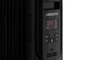 Масляный радиатор ARDESTO, 20м2, 2000Вт, электр. упр-ние, 9 секций, пульт ДУ, чёрный