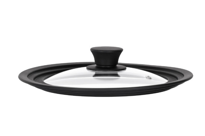 Ardesto Lid Ardesto Black Mars, Smart, 20х22х24cm, heat-resistant glass, silicone