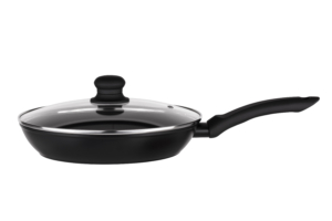 Ardesto Fry pan with lid Gemini Gourmet Aosta, 26cm, aluminium, black