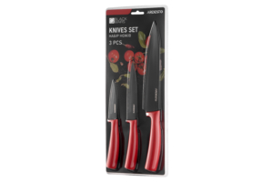 ARDESTO Black Mars Knife Set AR2103BR