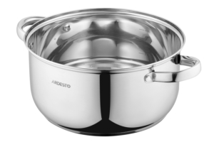 Каструля зі скляною кришкою Ardesto Gemini Gourmet Aosta, 5л, нержавіюча сталь