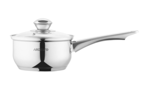 Ardesto Saucepan with glass lid Gemini Gourmet Spoleto, 1l, stainless steel
