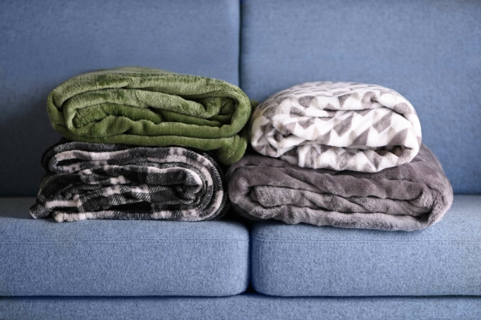 ARDESTO Плед Flannel, 160х200см, клітинка сіра, 100% поліестер