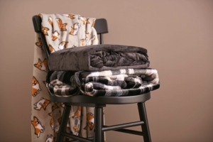 Плед Ardesto Flannel, 160х200см, 100% поліестер, геометрія
