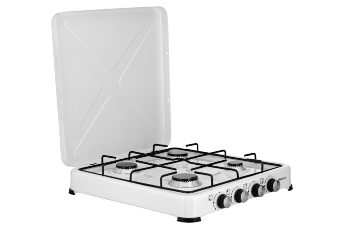 Плитка настільна ARDESTO газова, тип газу LPG, конфорок – 4, білий