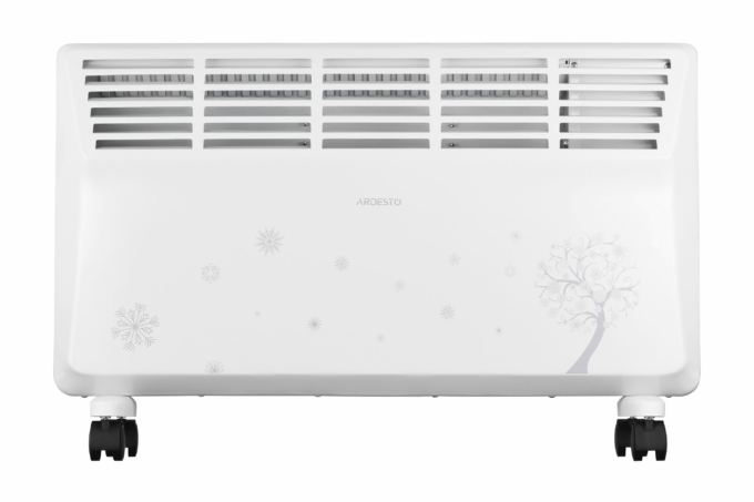 Convector ARDESTO, 20m2, 2000w, mechanical control, open heating element, drying, white