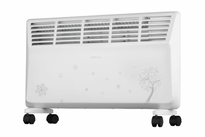 Convector ARDESTO, 20m2, 2000w, mechanical control, open heating element, drying, white