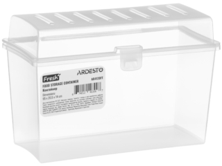 Контейнер для зберігання харчових продуктів Ardesto Fresh, 20.5х14х9.5см, пластик, прозорий