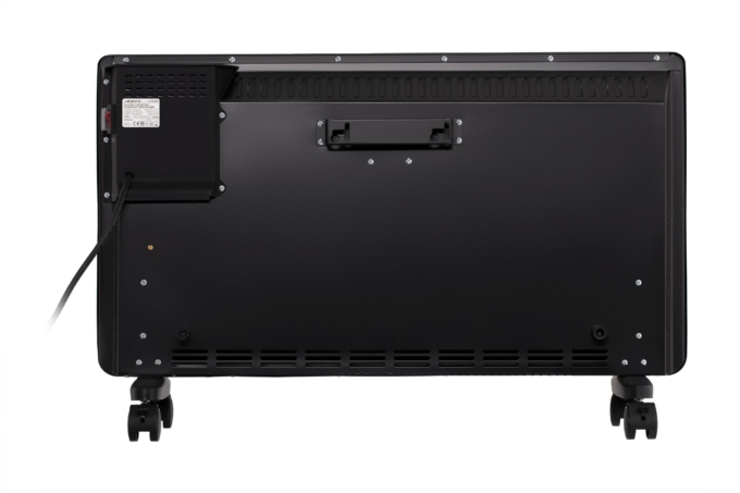 Конвектор ARDESTO, 20м2, 2000Вт, мех. упр-ние, открытый нагрев. элемент, сушка, чёрный