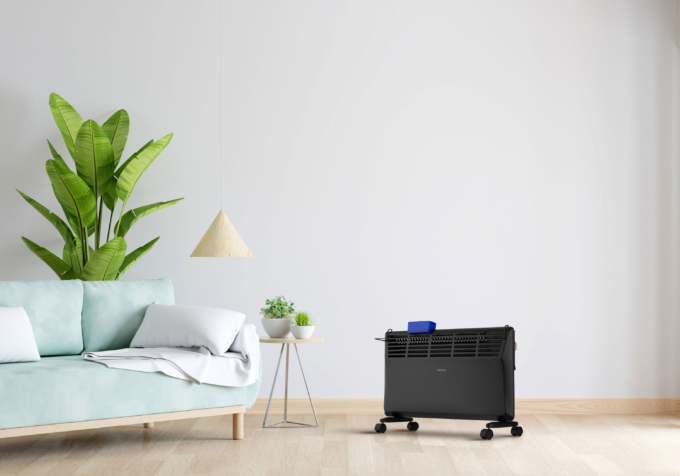 Конвектор ARDESTO, 20м2, 2000Вт, мех. упр-ние, открытый нагрев. элемент, сушка, чёрный