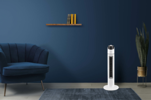 Тепловентилятор ARDESTO колонного типа, 20м2, 2000Вт, мех. упр-ние, закр. нагр. эл-т, высота 87 см, керам. нагрев. эл-т, белый