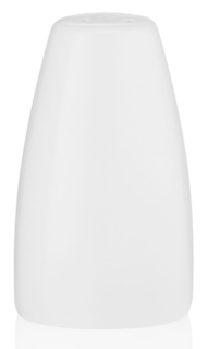 Ardesto Pepper shakerr Imola, 4.8х8.2cm, porcelain, white