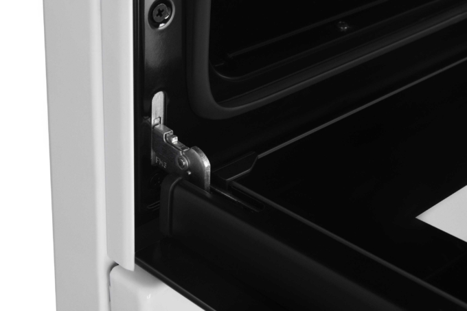 Cooker ARDESTO combined Elegance, 72L, 60x60cm, cast-iron, lamp, LPG conversion set (gas cylinder connection), wire rack system, white