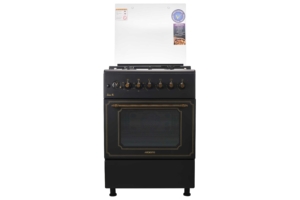 Плита ARDESTO комби Line-R, 53л, 60×60см, конвекция, чугун, подсветка, форсунки LPG (подключение газового баллона), черный