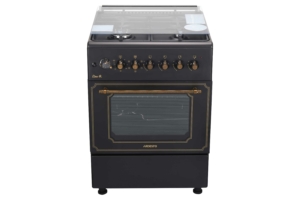 Плита ARDESTO комби Line-R, 53л, 60×60см, конвекция, чугун, подсветка, форсунки LPG (подключение газового баллона), черный