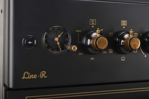 Плита ARDESTO комби Line-R, 53л, 60×60см, конвекция, чугун, подсветка, форсунки LPG (подключение газового баллона), черный