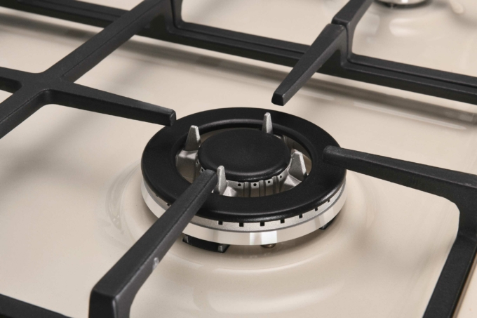 Плита ARDESTO комбі Line-R, 53л, 60×60см, конвекція, чавун, підсвічування, форсунки LPG (підключення газового балона), бежевий