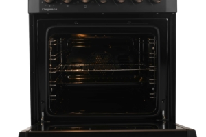 Плита ARDESTO комбі Elegance, 66л, 60×60см, конвекція, чавун, підсвічування, форсунки LPG (підключення газового балона), знімні направляючі, чорний