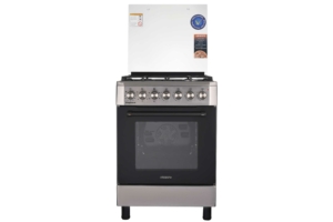 Cooker ARDESTO combined Elegance, 66L, 60x60cm, convection, cast-iron, lamp, LPG conversion set (gas cylinder connection), wire rack system, inox