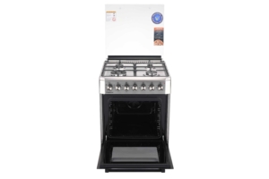 Cooker ARDESTO combined Elegance, 66L, 60x60cm, convection, cast-iron, lamp, LPG conversion set (gas cylinder connection), wire rack system, inox