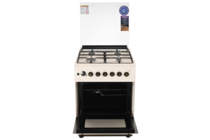 Cooker ARDESTO combined Line-R, 53L, 60x60cm, convection, cast-iron, lamp, LPG conversion set (gas cylinder connection), cream