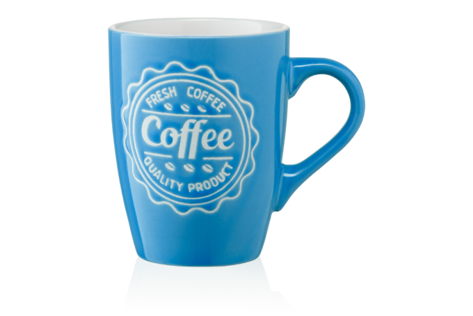 Чашка Ardesto Coffee, 330мл, керамика, синій