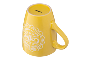 Ardesto Mug Coffee, 330ml, ceramics, yellow