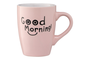 Mug ARDESTO Good Morning, 330 ml, pink, AR3468P