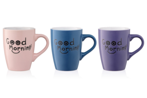 Mug ARDESTO Good Morning, 330 ml, pink, AR3468P