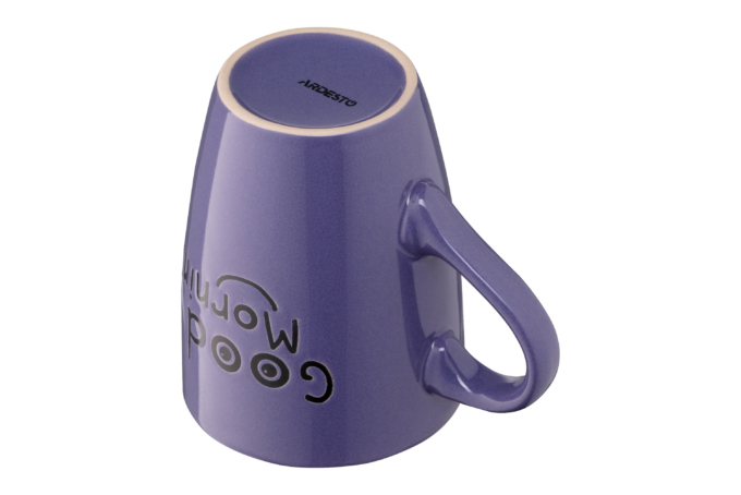 Чашка ARDESTO Good Morning, 330 мл, фиолетовая, AR3468V