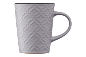 Mug ARDESTO Relief, 320 ml, gray, AR3474GR