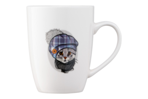 Чашка ARDESTO Cute cat, 320 мл, AR3463