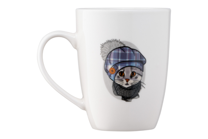 Чашка ARDESTO Cute cat, 320 мл, AR3463