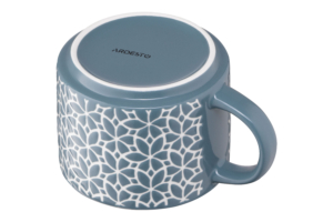 Чашка Ardesto  Weaving D, 330мл, порцеляна, синьо-білий