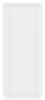 Ardesto Dish holder Prato, 14х6сm, porcelain, rectangle, white