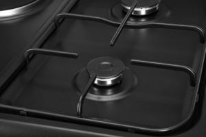 Плита ARDESTO комбі 2 газ + 2 електро, 58л, 60×60см, підсвічування, форсунки LPG (підключення газового балона), чорний