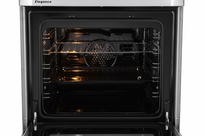 Плита ARDESTO комби Elegance, 66л, 60×60см, конвекция, чугун, подсветка, форсунки LPG (подключение газового баллона), серый