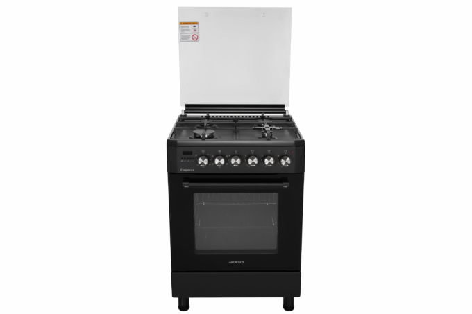 Плита ARDESTO комби Elegance, 66л, 60×60см, конвекция, чугун, подсветка, форсунки LPG (подключение газового баллона), черный